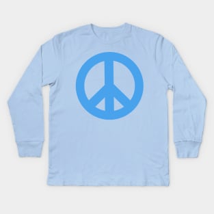 Peace Logo Kids Long Sleeve T-Shirt